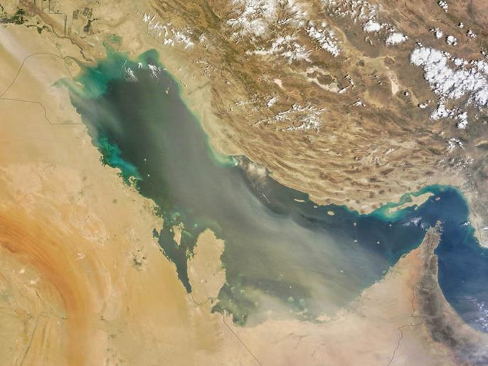 Gulf sand storm